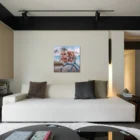 Art Decoration Picture Shows Modern Hand-painted Seascape Wall Art Oil Painting