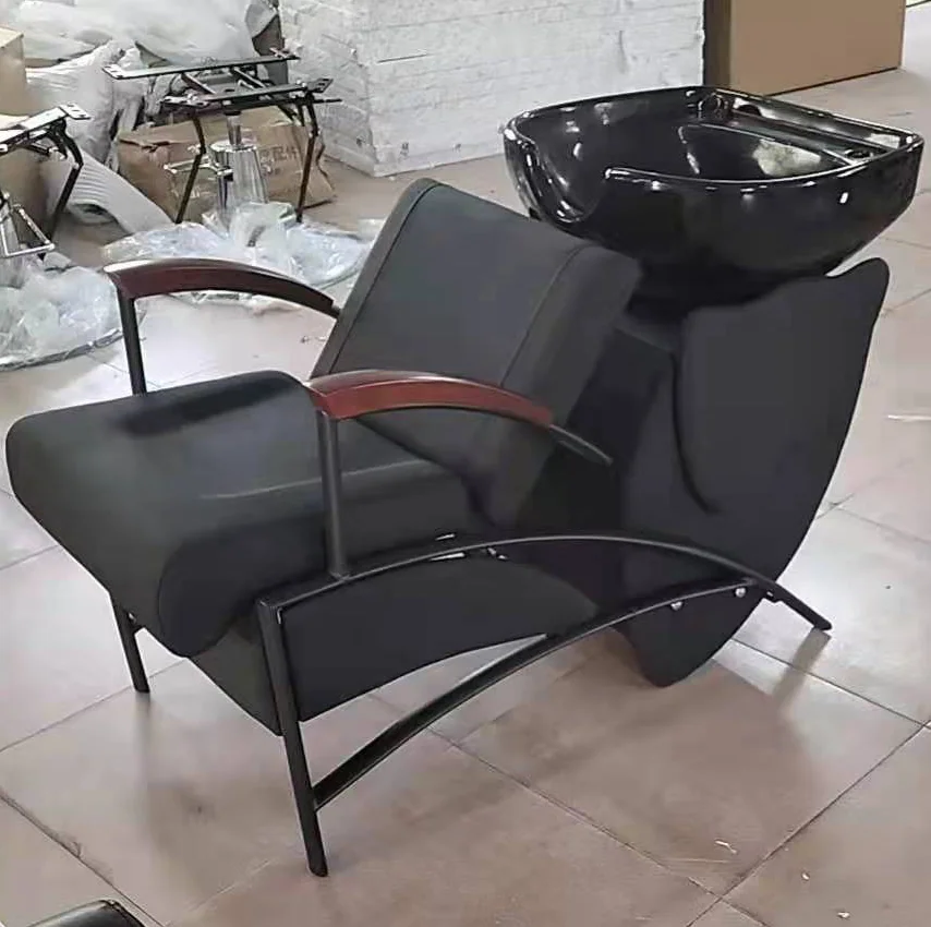 second hand shampoo bowl with chair for sale