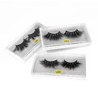 Eyelashes Wholesale Custom 3d Mink Eyelashes 25mm Vendor