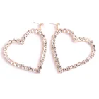 Heart Jewelry Good Quality Sublimation Heart Love Earrings Studs For Women Set Jewelry Stud Women Earring Card
