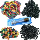 Tattoo 100 Colorful Rubber Bands/pack Shock Absorption Rubber Bands For Tattoo Machine