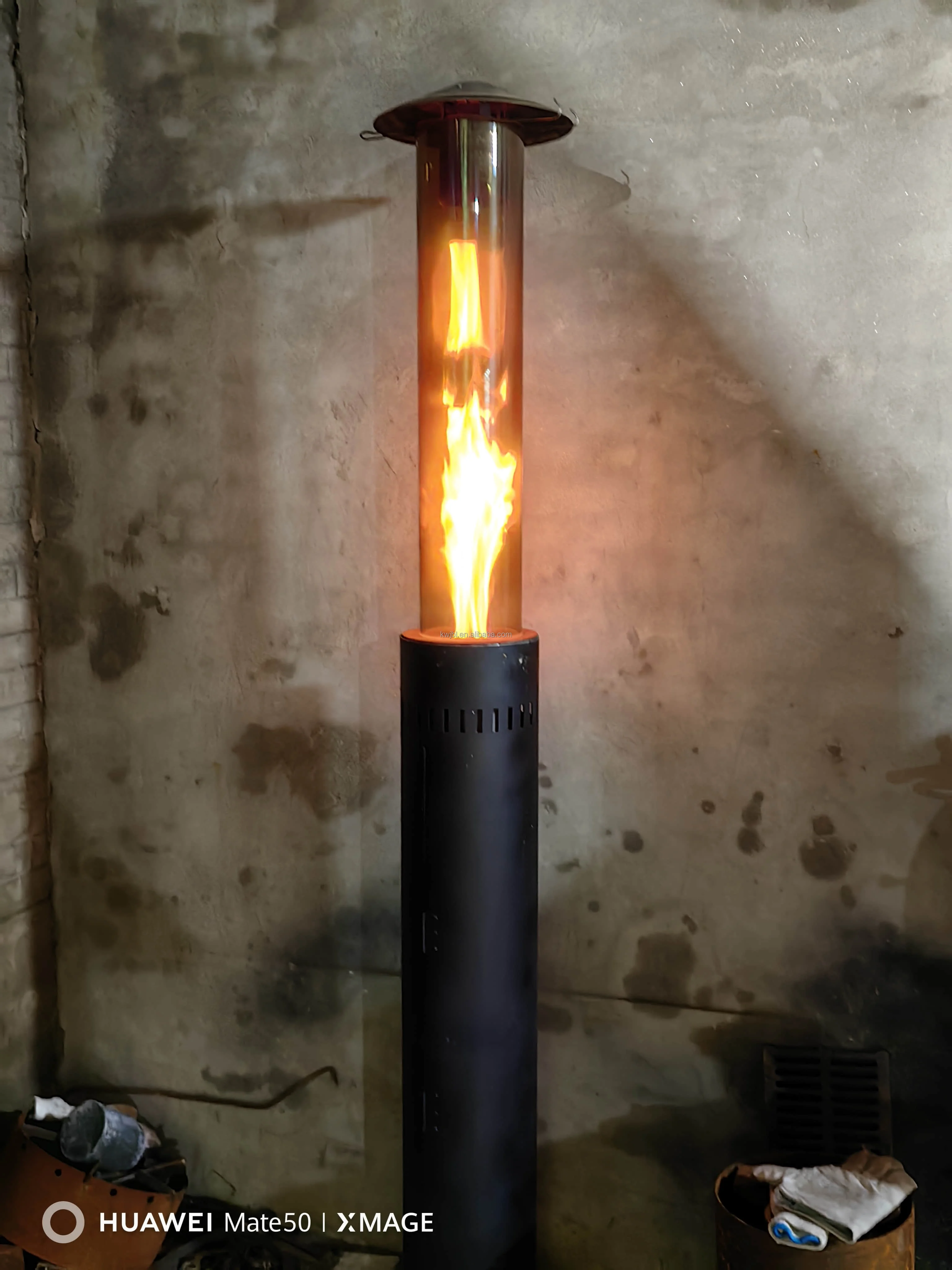 Modern Steel Gas Fireplace, Gas Fireplaces - detail 4