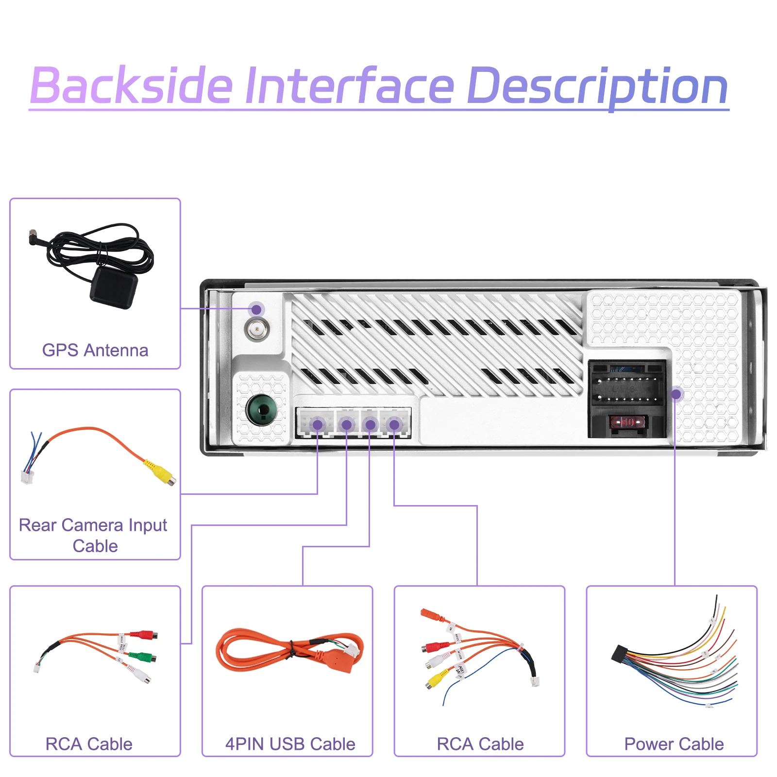 android auto gps wifi dsp bt incell screen stereo a4503-16