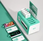 New New Trending 9 Slots LCD Screen QR Scanning 5000mah Power Bank Rental Sharing Charging Station
