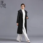 Hooded Women's Jacket Women Can Be Customized Wholesale Black Hooded Women's Jacket Urban Casual New Silk Down Jacket