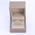 Ring Customized Size Stainless Steel Jewelry Gold Plated Ring Cuban Link Chain Curb Chain Ring For Women Wedding