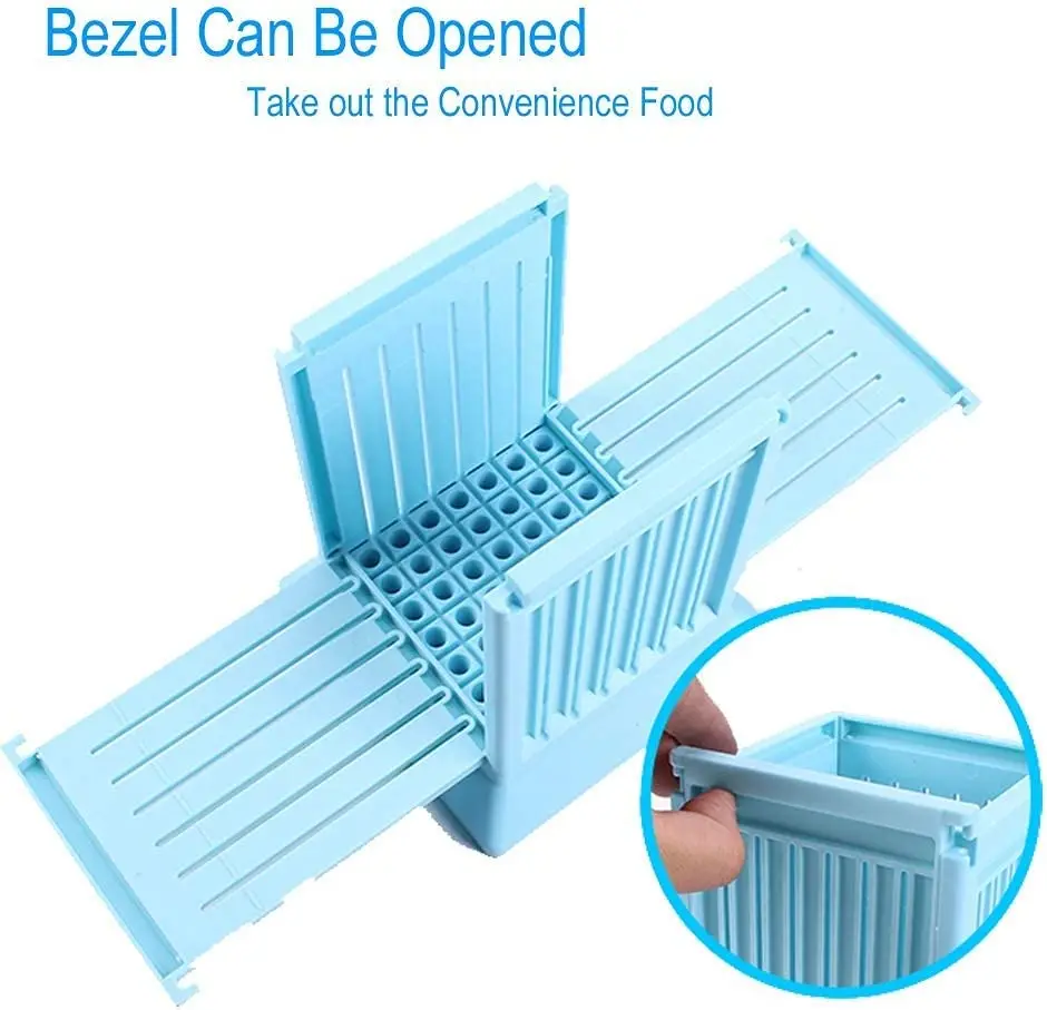 Small 18cm Korean Style BBQ Skewers 49 Hole Kebab Making Box Durable Plastic ABS Eco-Friendly supplier