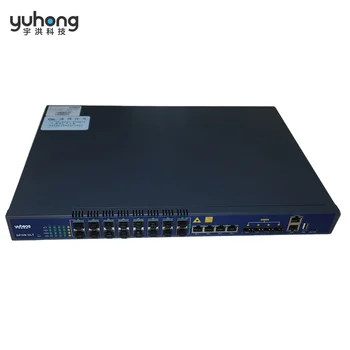 YUHONG optic fiber olt gpon 16 ports ftth fttx networking solutions C320 GPON OLT 16 Ports GPON 1G 10G DC Uplink OLT