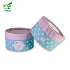 Party Gift Round Gift Box Handmade Custom Luxury New Design Flower Round Kraft Paper Fashion Wedding Party Candy Sweets Gift Favor Boxes With Wholesale