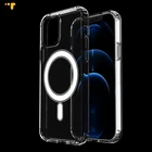 Phone Back Iphone Transparent 12 Pro Phone Case Back Cover Clear Magnetic Case For IPhone
