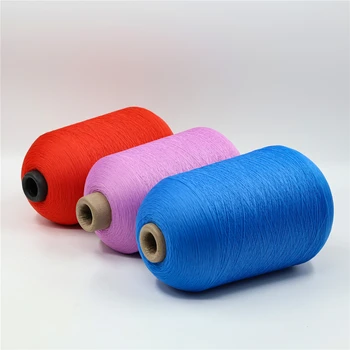 High Quality 100% Polyester PA6 Filament Yarn 6 DTY 140D/24F Reasonable Price 150D Knitting Weaving Yarn with Dyed Pattern