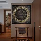 Art Islamic Painting Home Decor Islamic Muslim Arabic Scripture Poster Living Room Wall Art Inkjet Canvas Oil Painting