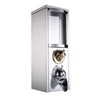 3kg/5kg/10kg Stainless Steel Silver Display Coffee Bean Silo Storage Coffee Beans Dispenser Box
