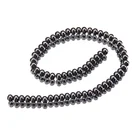 Beads Natural Wheel Beads Natural Hematite Beads Magnetic Black Gallstone Can Be Customized