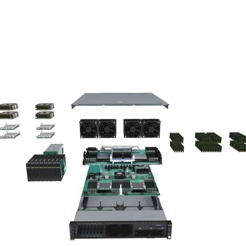 XFusion 2488H V5 2U Server | 4x Intel Xeon Scalable | 48 DDR4 | 25x 2.5" Hot-Swap | Virtualization Optimized