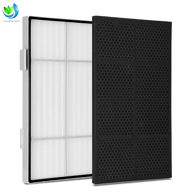product replacement for 101076 series true h13 filter and honeycomb activated carbon filter for awmay air purifiers 10 1076k 10 3832k-1