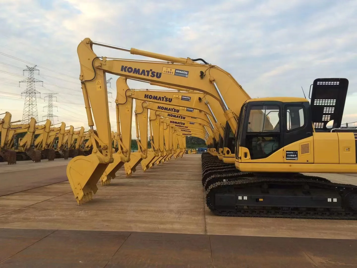 High Quality Komatsu Excavator Pc460lc 8 Used Excavator 46 Ton Crawler