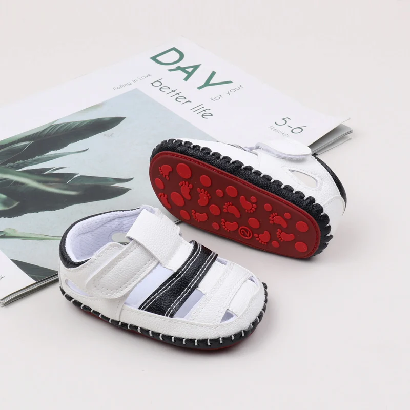2024 Unisex Soft TPR Anti-slip Outsole Baby Sandals Summer Shoes for Boys and Girls supplier
