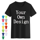 T Shirt Tshirt Casual Logo Printing 100% Cotton Custom T Shirt Printed Tshirt For Sale
