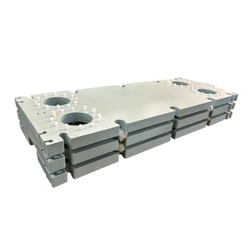 manufacturing brine recycle plate heat exchanger shipping board evaporator