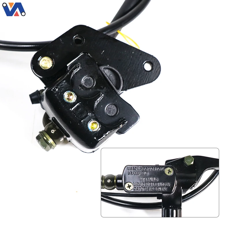 front hydraulic brake assembly for kugoo wish 01 tuttio soleil01 pre bled system electric dirt bike parts wholesale-5