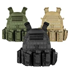 Vest Army Adjustable Waterproof Men Tactical Combat Vest Camuflage Military Equipment Army Vest With Magazine Pouch