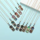 Jewelry Personalized Gold Plated Jewelry Fashion Charm Alien Hawaiian Acrylic Necklace Earrings For Women