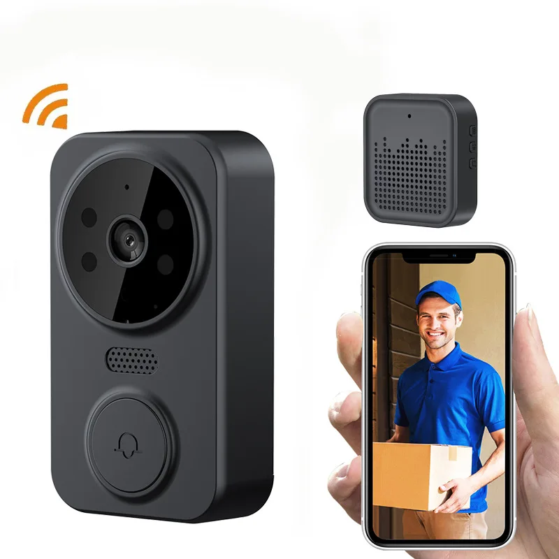Tuya Home Security Wireless Ring Doorbell Video Smart WiFi Doorbell with Camera Intercom Door bell Multi Apartment Video audio