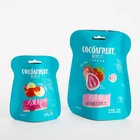 Chocolate Snack Bag Snack Packaging Bag - Chocolate Bean Candy Matte Effect Free-Shaped Stand Up Aluminum Pouch