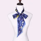 Silk Scarf Wholesale Screen Flowers Printing Real Scarves Shawls Chinese 100% Pure Silk Scarf