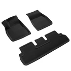 Floor Mat The 3D Non-slip TPR Floor Mat Suitable For The Tesla Model 3
