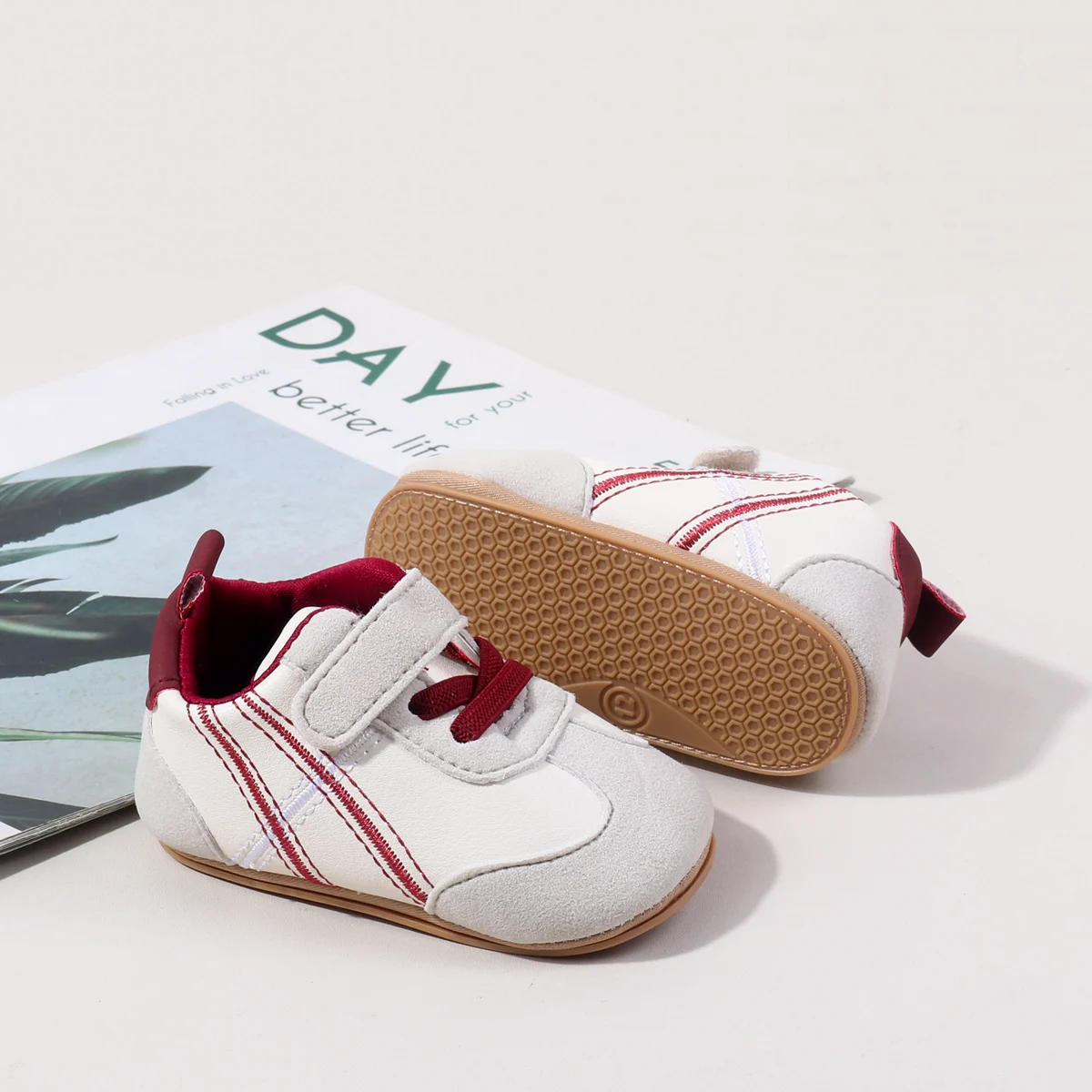 Hook&loop Unisex Sports Toddler Baby Kids Shoes for Boys and Girls manufacture