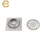 Steel Hot Sale Customied Size Stainless Steel Drop-shaped Investment Casting Floor Drain