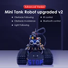 Robot Kit Keyestudio DIY Mini Tank V2.0 Smart BT Robot Car Kit Stem Robot Kit For Arduino Uno