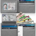 Leather Wallet OEM Factory RFID Leather Wallet For Men Extra Capacity Travel Wallet