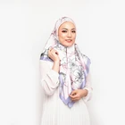 Hijab Tudung 115*115cm New Design Hijab Tudung Bawal Customized Cotton Voile Hot Muslim Hijab