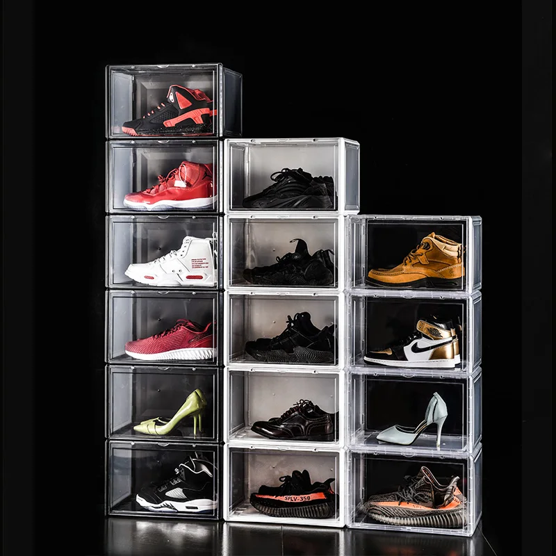 acrylic shoe storage