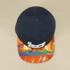 Made In China Wholesale Custom Color Heat Transfer 3D Embroidery Back Snapback Cap