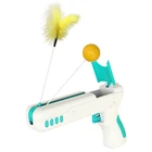 Funny Stick Creative Pistol Funny Cat Stick New Design Funny Cat Stick Automatic Rebound Funny Cat Stick