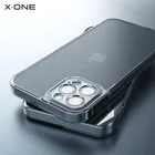 X.ONE New 9H Tempered Glass Matte Back Case TPU Cover For IPhone 12 Mini/12 Pro Max Matte Phone Case