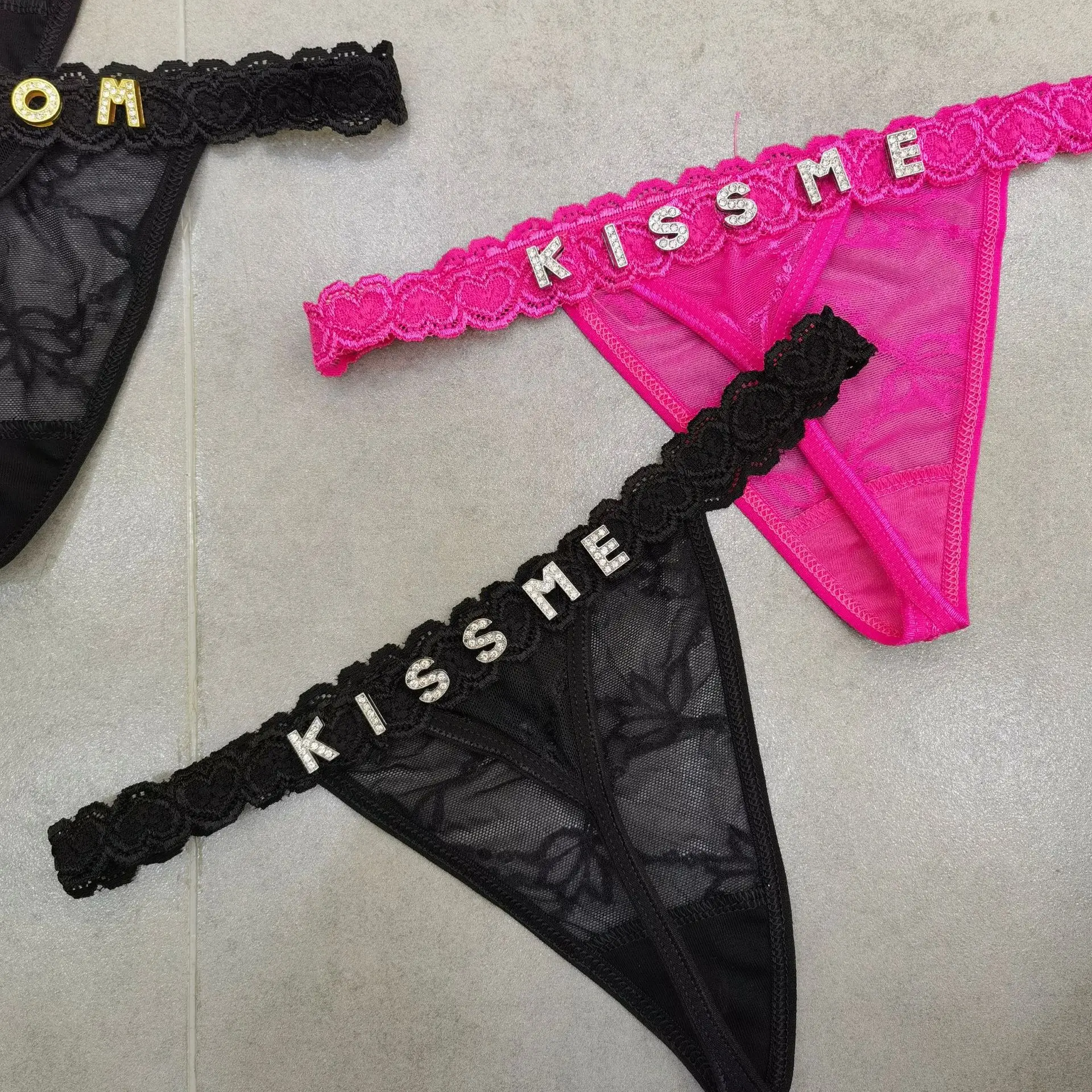 Women Lace G String Bikini Thong Sexy Personalized Thongs With Names