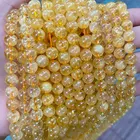 Natural Strand High Quality Prices Quartz Jewelry Chips Loose Semi-Precious Stone Citrine Gemstone Beads