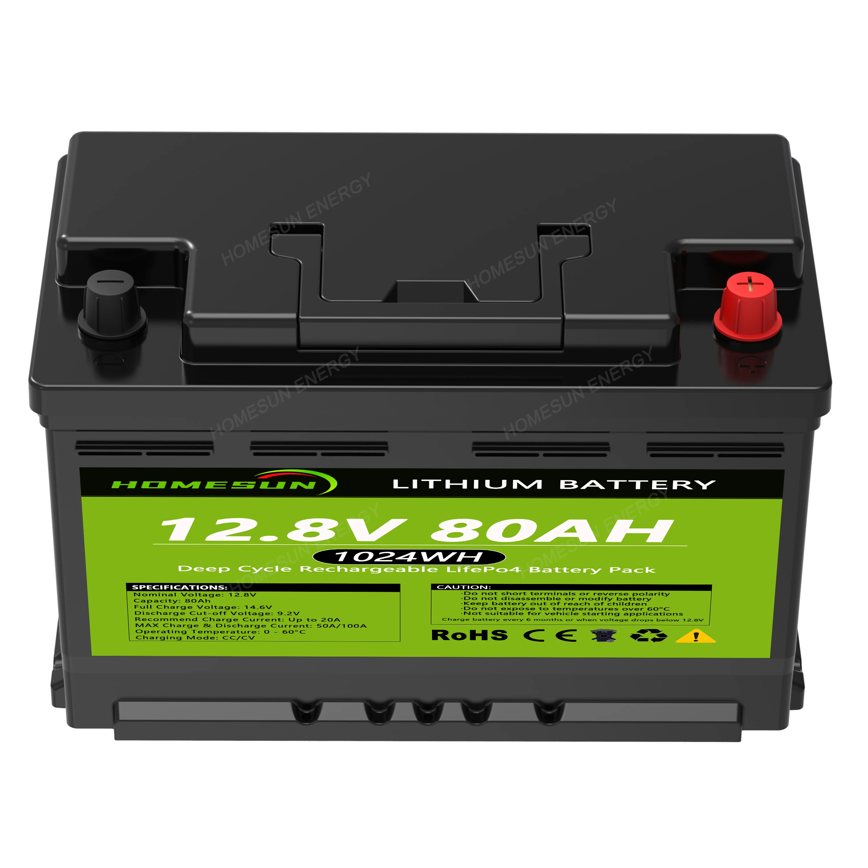 Solar Energy Storage Graphene Ultracapacitor Battery 12v 80ah 100ah