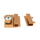 Leather Luggage Hardware Lock Leather Luggage Strong Zinc Alloy Manual Lock Accessories Support Customization