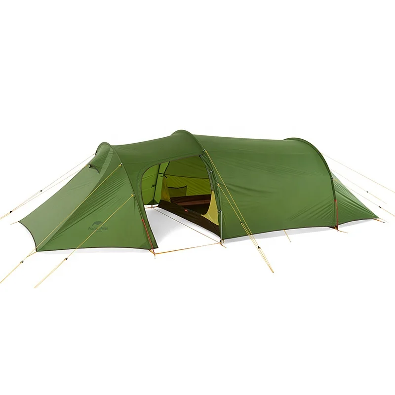 Naturehike Ultralight Family Camping Tent Tunnel Hiking Waterproof 2/3/4 Person 