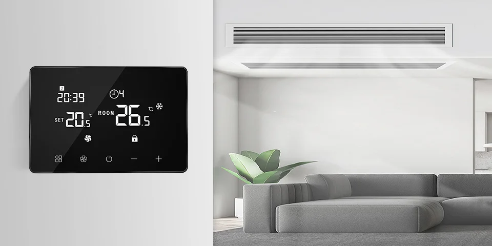 Wall-mounted Ceiling Cooling Fan, 230Vac, 0-10V - detail 2