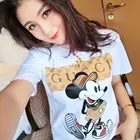 Women's Women 2021summer The New Women's Clothing White Graphics Girls' Plus Size Women T-shirts