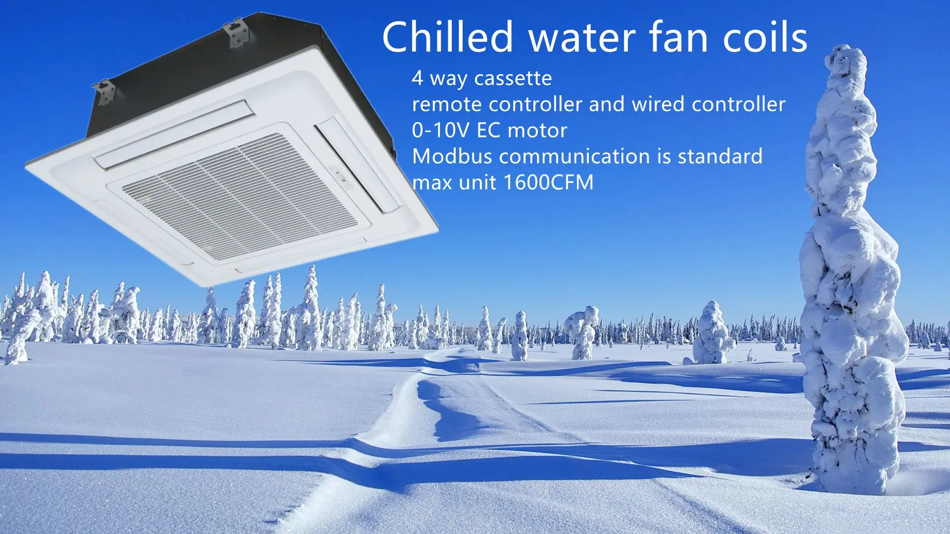 System Central Air Conditioner, HAVC, Fan Coil Unit - detail 4