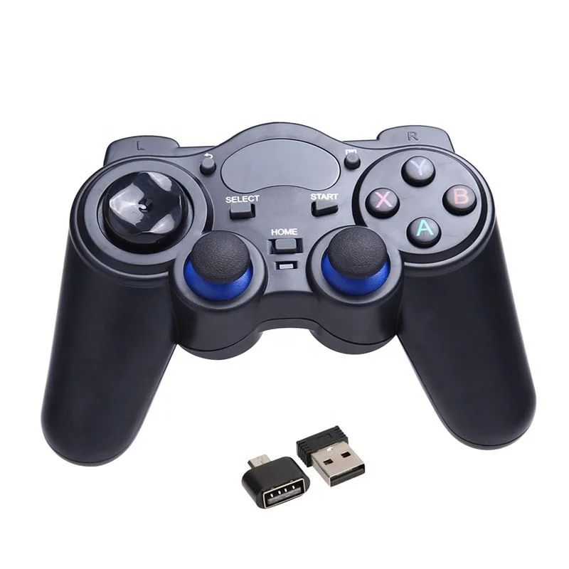 2.4G Wireless Game Controller Gamepad Joystick for Android TV Box Tablets PC 