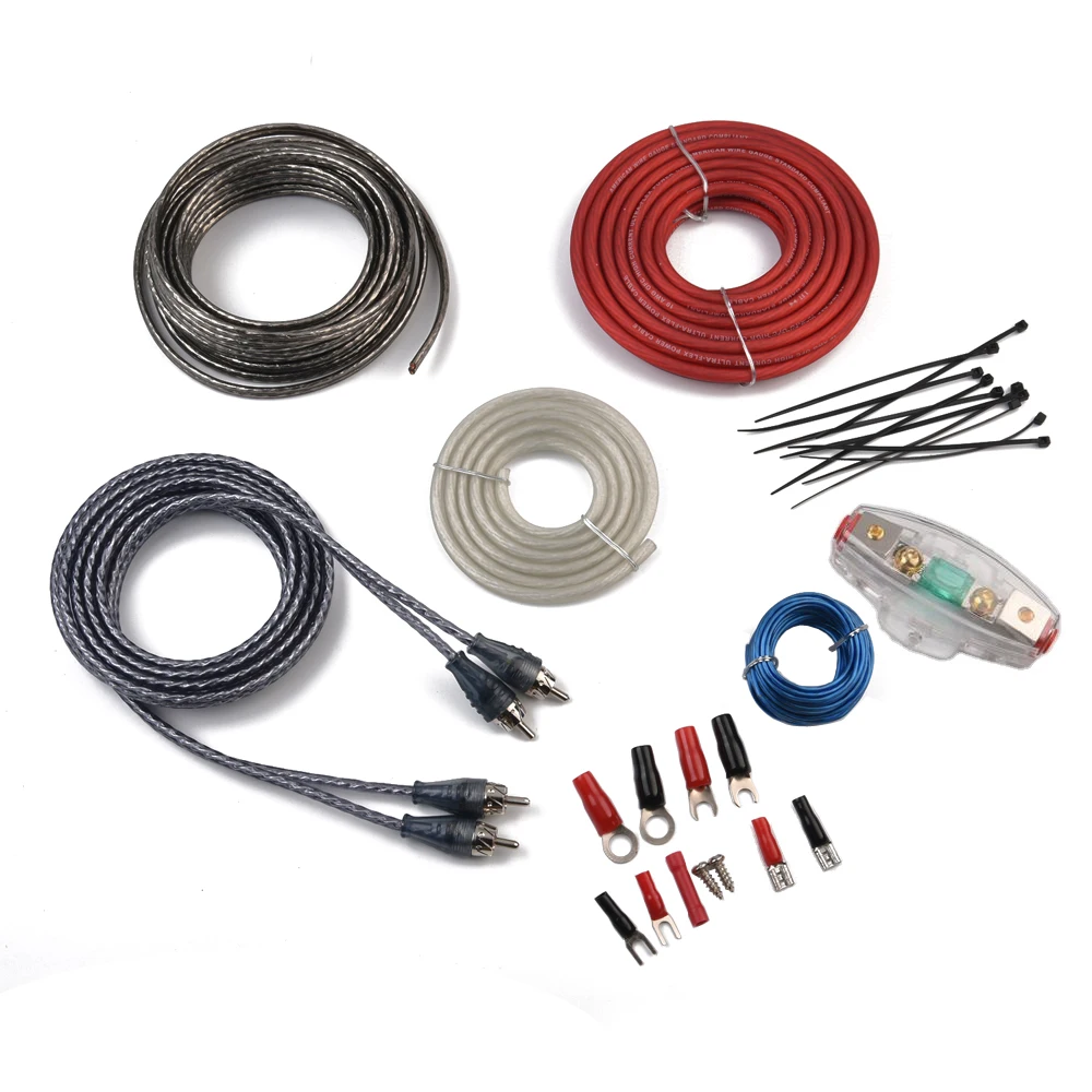 Amplifier Wiring Kit,8 Gauge Car Audio 